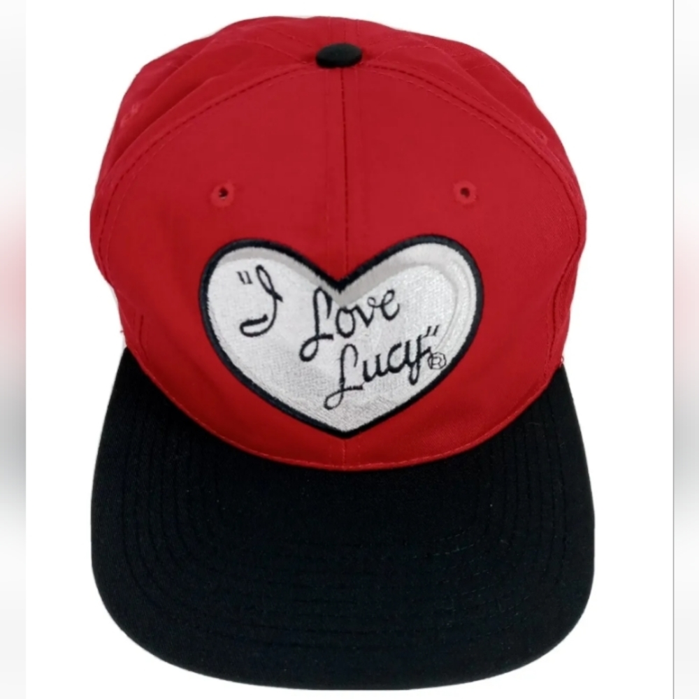 Vintage 90s 1993 I Love Lucy Television Show ANNCO Snapback Cap Hat CBS